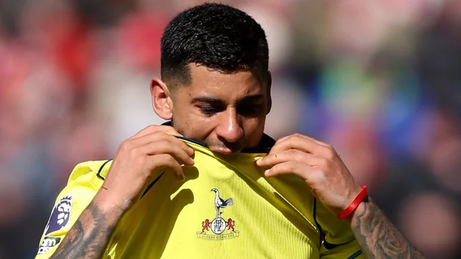 Cristian Romero slammed by fans for missing Tottenham survival clash