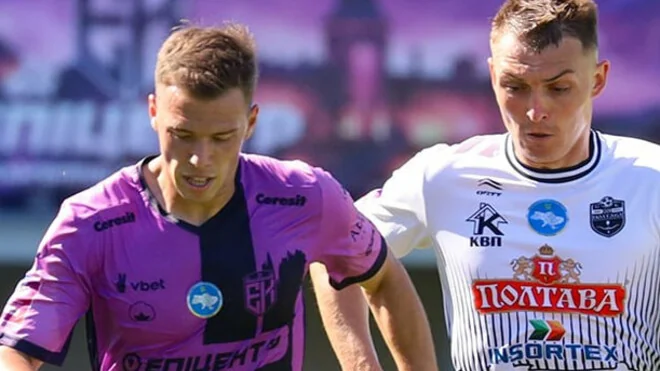 Epitsentr and SK Poltava draw in First League clash