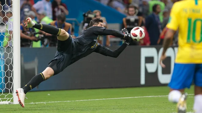 Thibaut Courtois establece récord de partidos con Bélgica en Mundiales