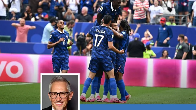 Gary Lineker names France as the clear favorites for the 2026 World Cup
