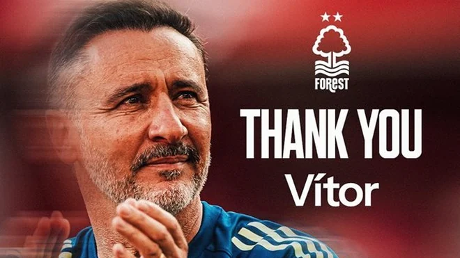 Vitor Pereira leaves Nottingham Forest head coach role