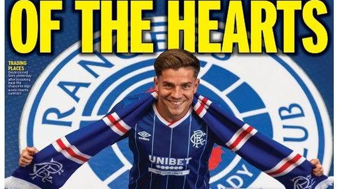 Interés italiano y alemán en Connor Barron del Rangers