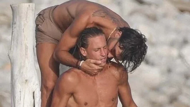 Ferran Torres and Marcos Llorente spotted on holiday in Ibiza after World Cup win