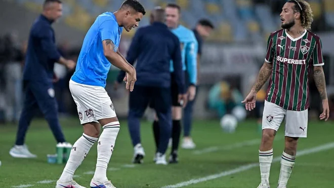 Thiago Silva llama la atención con su rol técnico en Fluminense vs Palmeiras