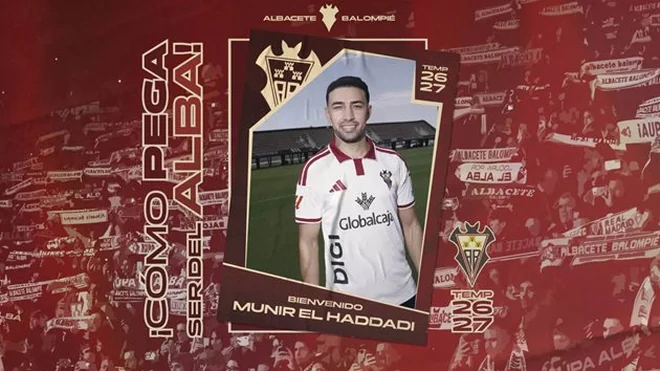 Munir El Haddadi ficha por el Albacete