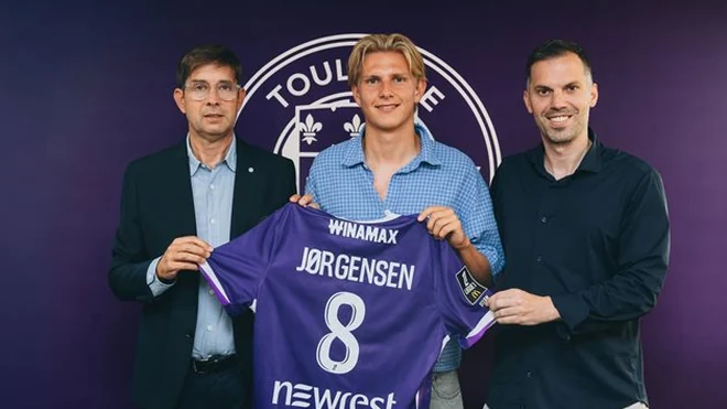 Toulouse announces the signing of Thomas Jorgensen
