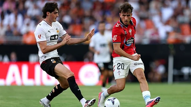 Valencia and Celta Vigo draw in La Liga second round