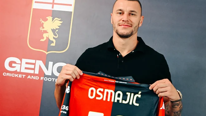 Genoa sign Montenegro forward Milutin Osmajic