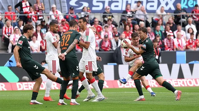 Köln y Werder empatan en la tercera jornada de la Bundesliga