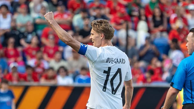 Martin Odegaard elogia el inicio de Noruega en la Nations League tras vencer a Dinamarca
